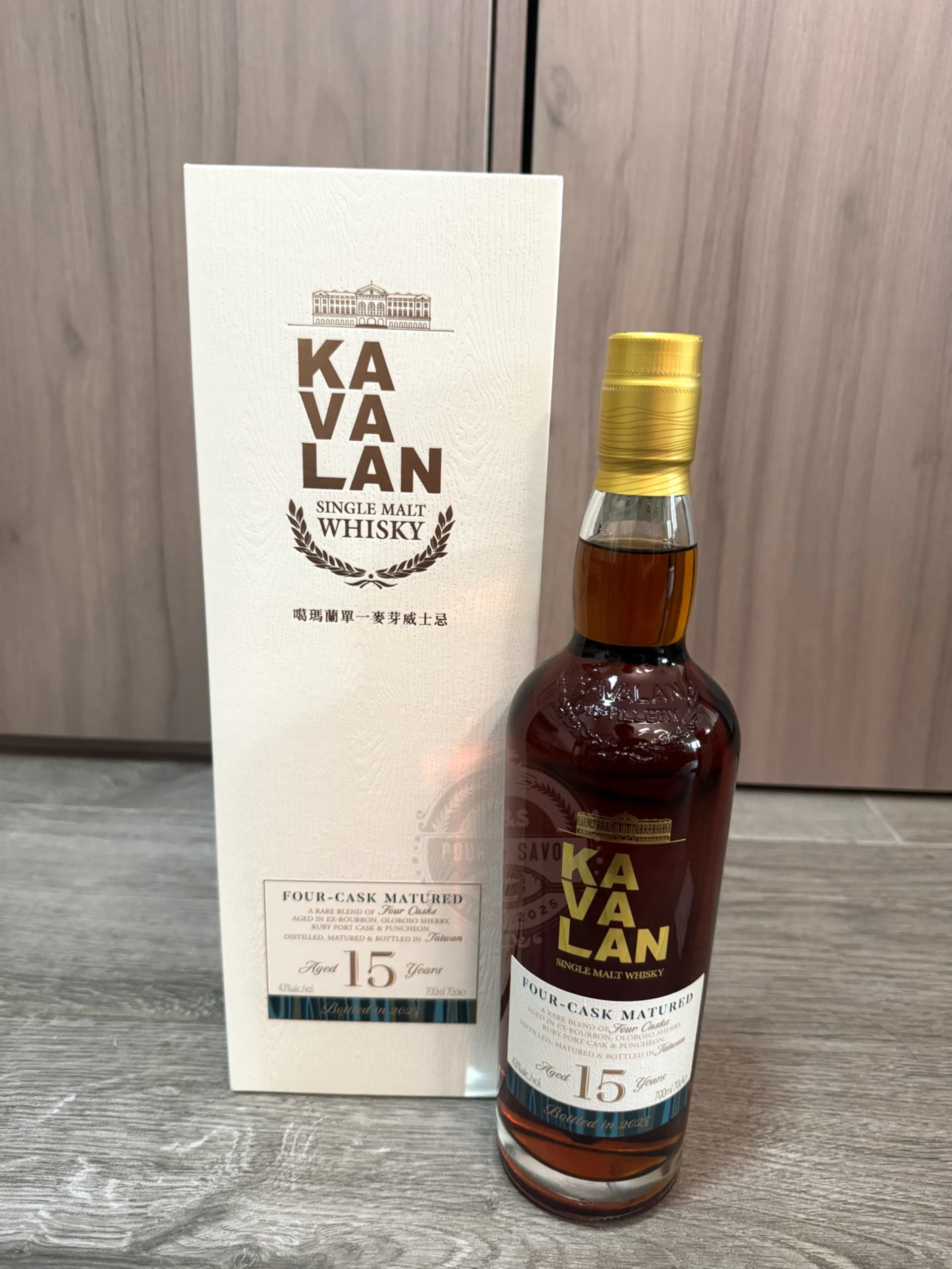 Kavalan 15 Years Old Single Malt Whisky (2025 Edition) 700ml | YOHO