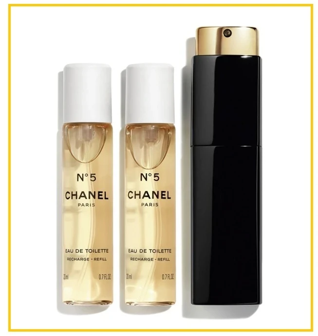 Chanel 香奈兒五號香水三件套裝NO.5 EAU DE TOILETTE DUO SET 20ML X3
