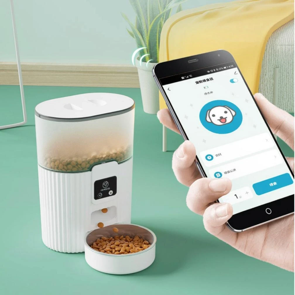 Pet Monocle Pet Dog Cat Smart USB Plug Automatic Timing and Quantifying ...
