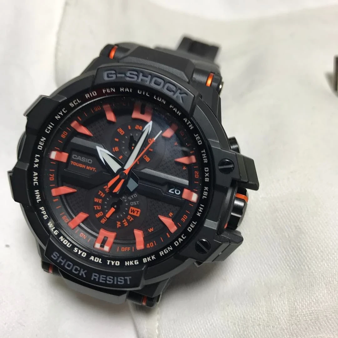 G-SHOCK GW-A1000FC-1A4JFブラック/オレンジ 楽天市場】BOX訳ありCASIO