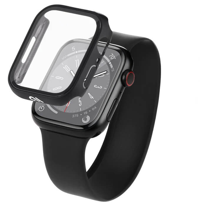 Casemate - 玻璃貼連保護殼 (Series 7/8 Apple Watch 45mm) - 黑色