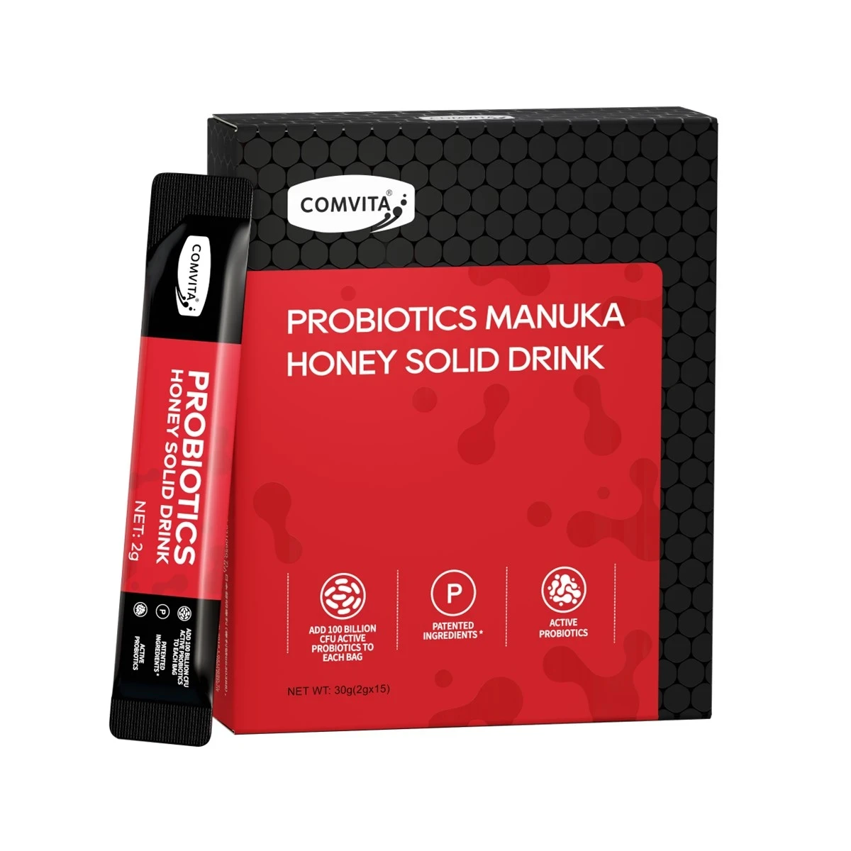 View of Comvita UMF™10+ Manuka Honey Probiotics Solid Drink | YOHO
