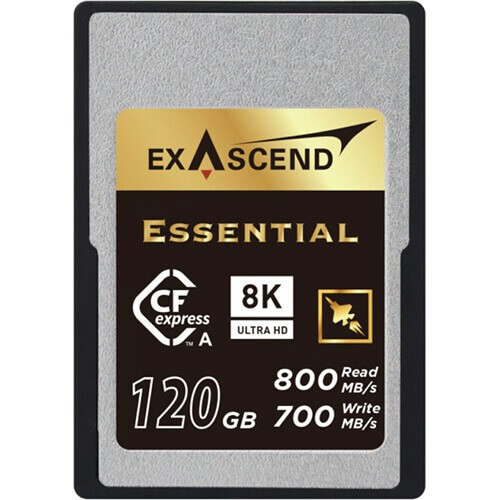 Exascend Essential 系列 Cfexpress Type A 记忆卡 120GB