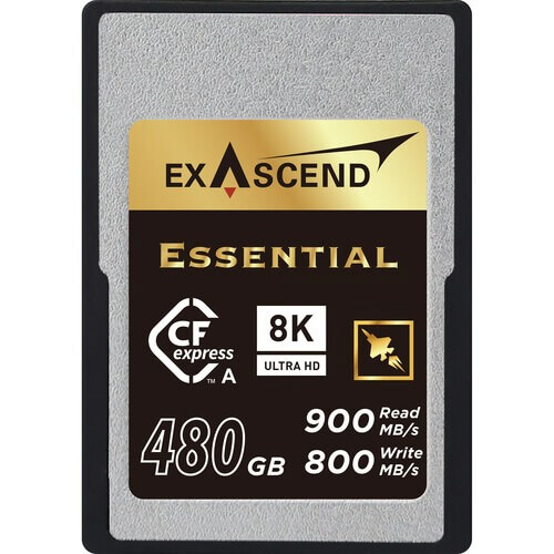 Exascend Essential 系列 Cfexpress Type A 记忆卡 480GB