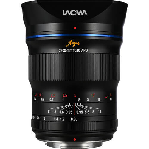 Laowa Argus 25mm f/0.95 CF APO 镜头 Sony E