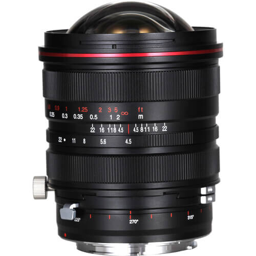 Laowa 15mm f/4.5R 零变形 移轴镜头 Canon EF