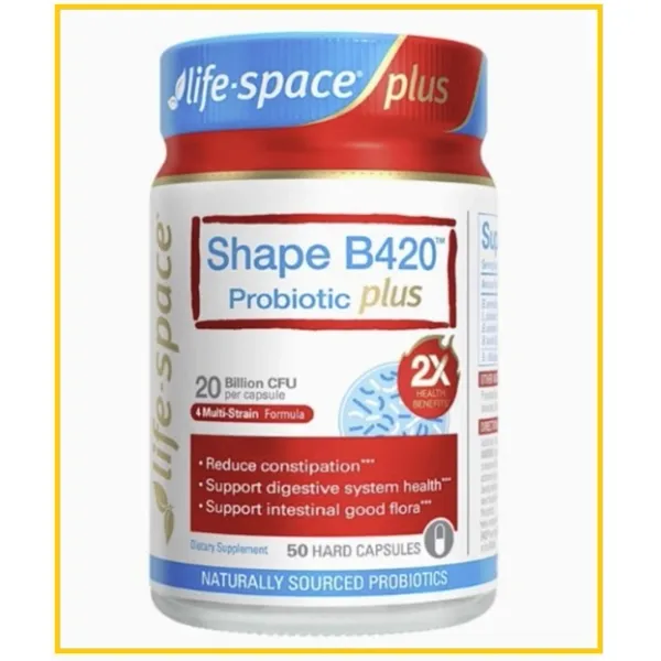 Life Space UPGRADED BODY CONTOURING B420 PROBIOTIC 20 BILLION 50 ...