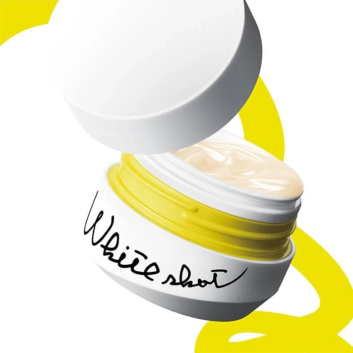 POLA WHITE SHOT(炫白) 淨透精華液FACIAL SERUM 25mL +冰玉精華凝乳