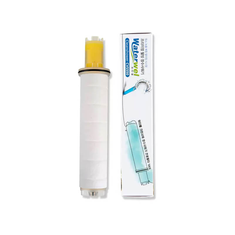 Waterwel Korean dechlorination filter pressurized shower filter | YOHO