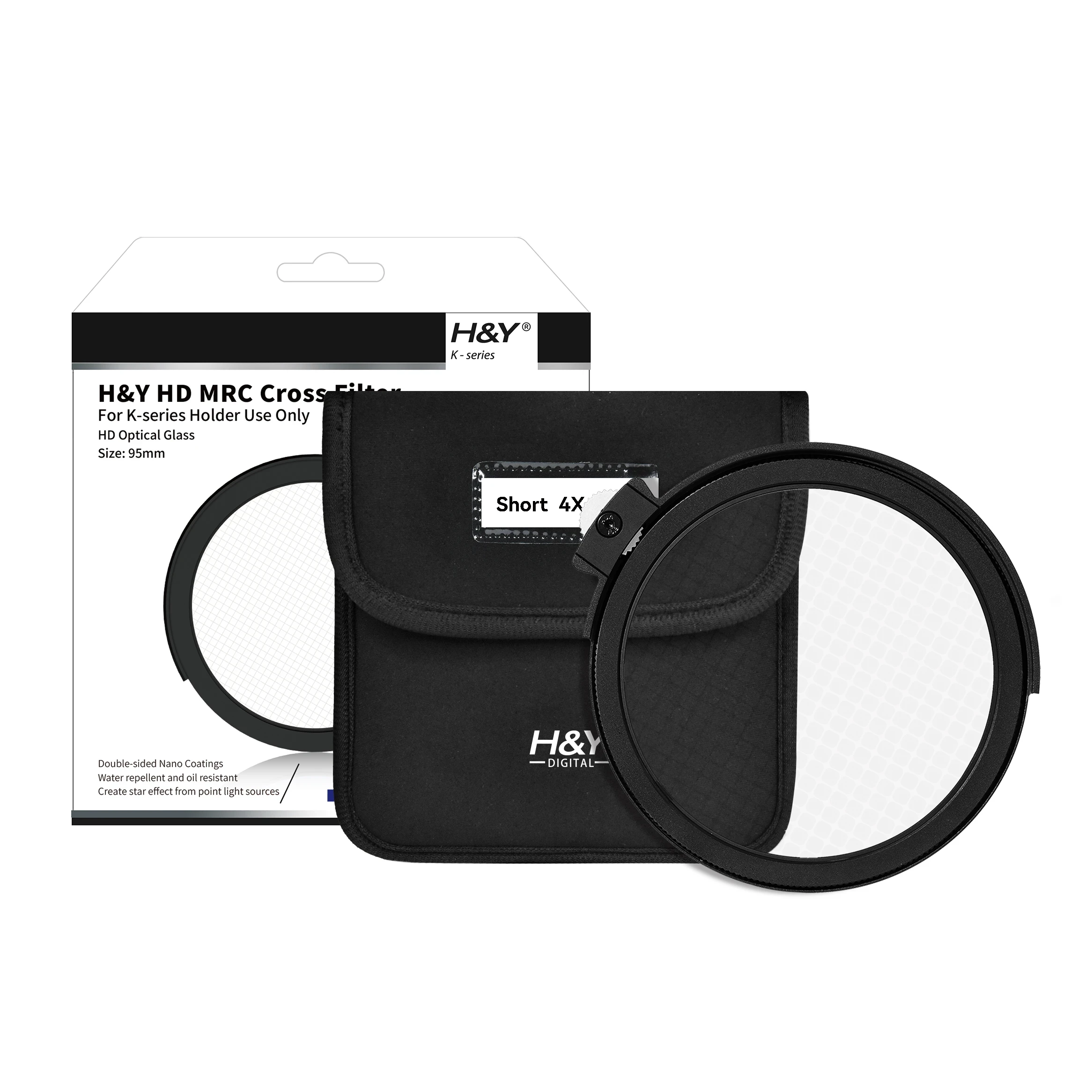 H&Y Filters K-Series Drop-in HD Short Star Filter 4-Point | YOHO