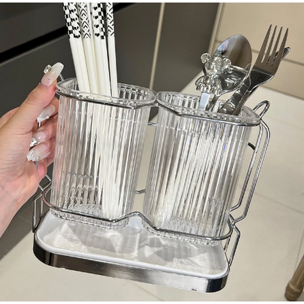 Dadadi Draining chopstick barrel wall-mounted mildew-proof kitchen ...