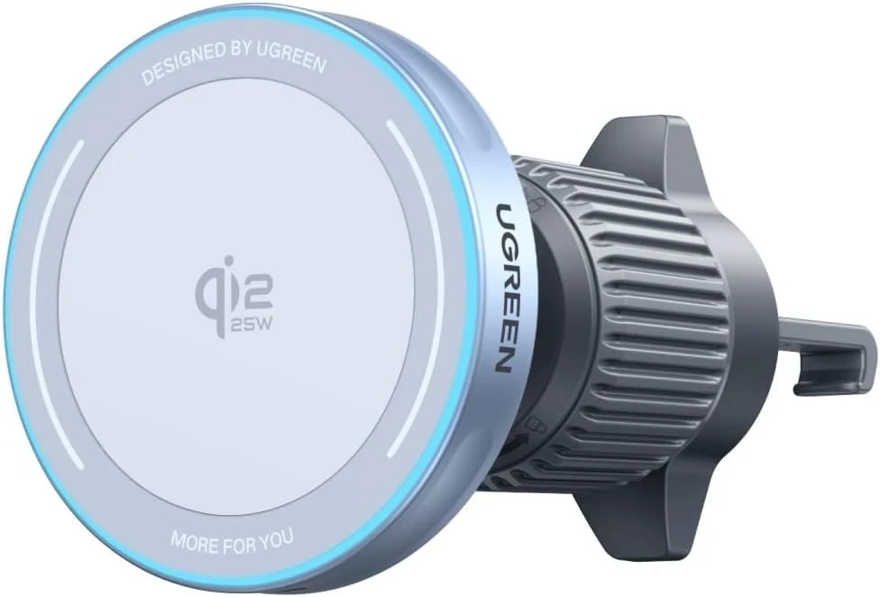 Image of UGREEN W758-55967 QI2.2 25W MagFlow 無線 Magsafe 車用充電器