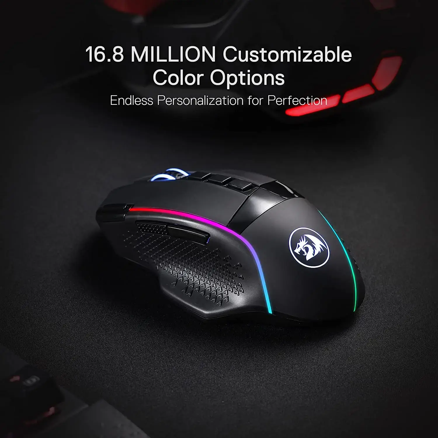 Image of Redragon M991 19000 DPI 旗艦無線靜音遊戲滑鼠 [香港行貨]