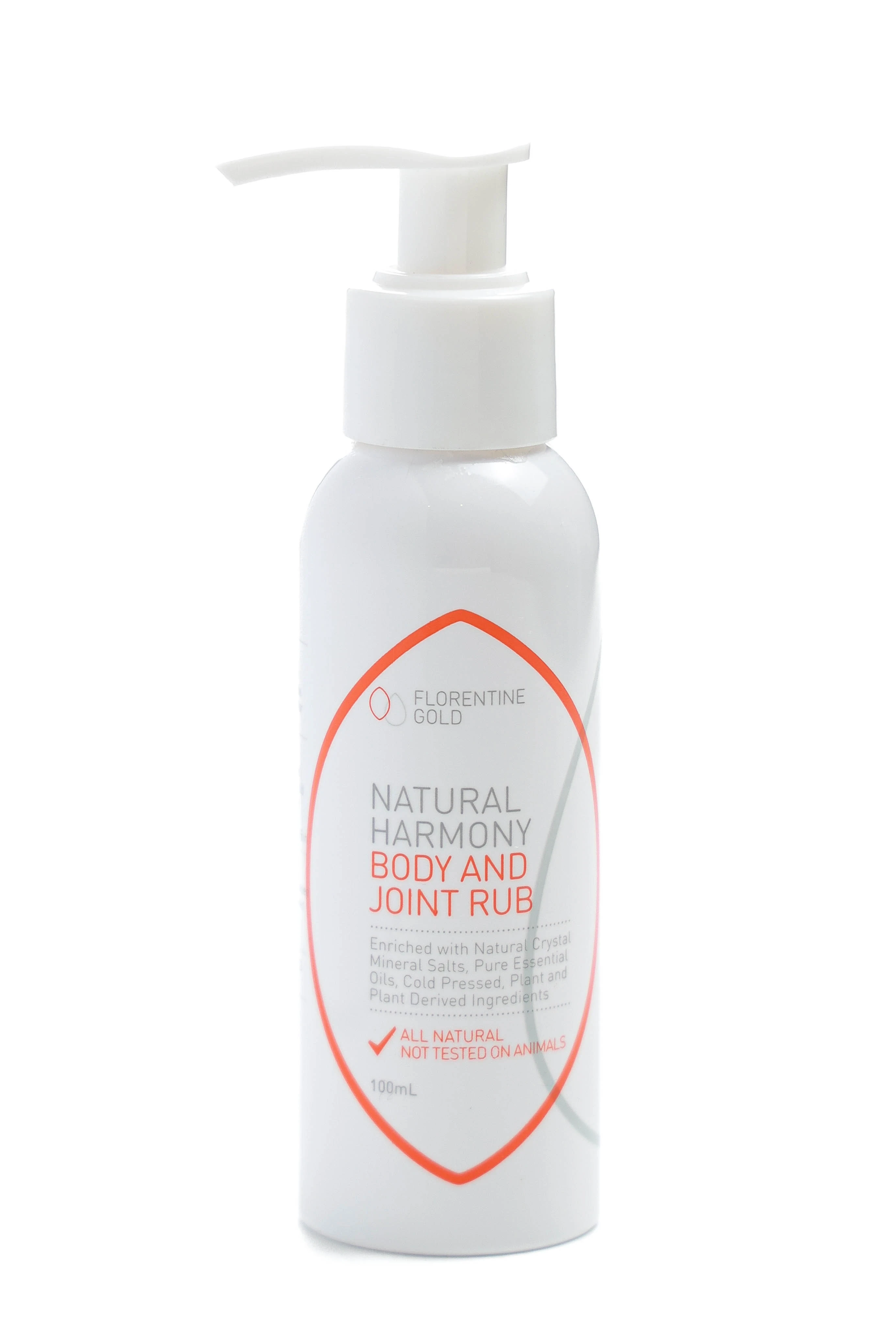 Florentine Gold Natural Harmony Body Joint Rub To Go YOHO