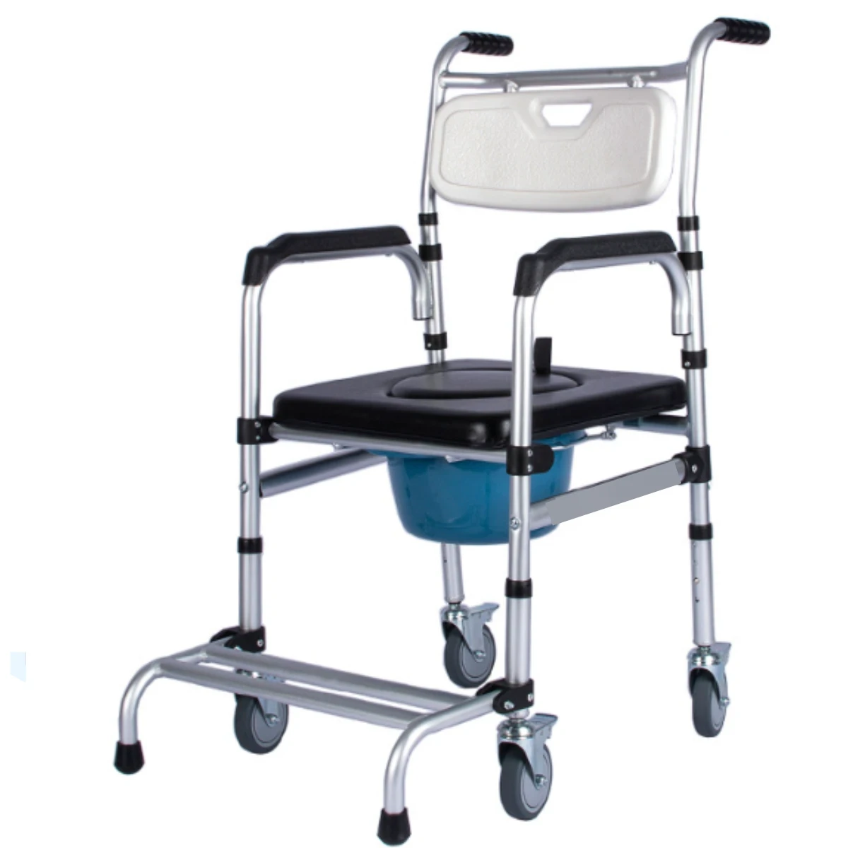 Meds Support Aluminum alloy commode chair | YOHO