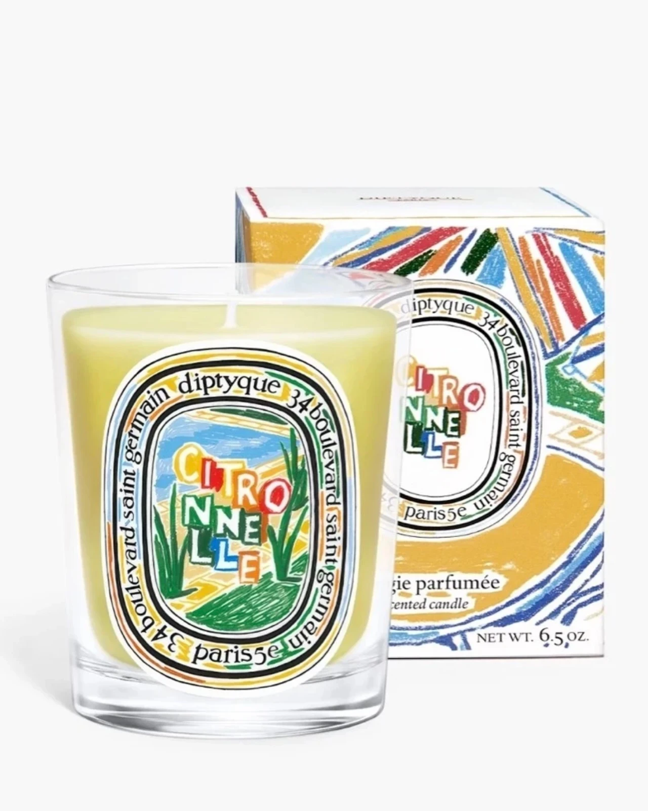 【新品未開封】diptyque キャンドル 190g GARDENIA herbier_visuel_gardenia-