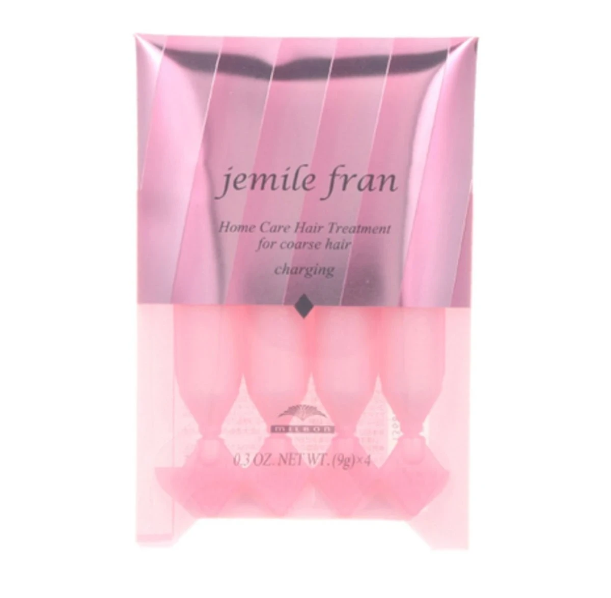 MILBON - Jemile Fran - Home Care Hair Treatment For Coarse Hair [9g x ...