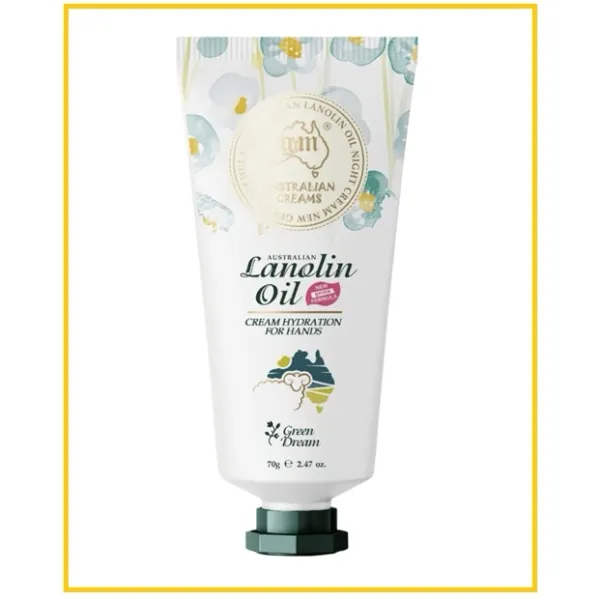 G&M COSMETICS 澳芝曼羊脂油护手霜茉莉铃兰 AUSTRALIAN LANOLIN OIL HAND CREAM GREEN ...