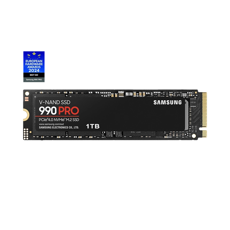 Samsung 990 PRO NVME Gen4 內置 SSD (1TB / PCIe Gen 4.0 x4, NVMe 2.0)(HD-99P1TB)