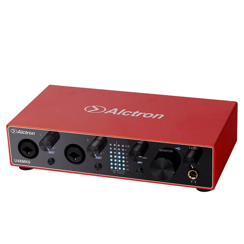 Alctron U48MKII dual channel USB recording audio interface | YOHO