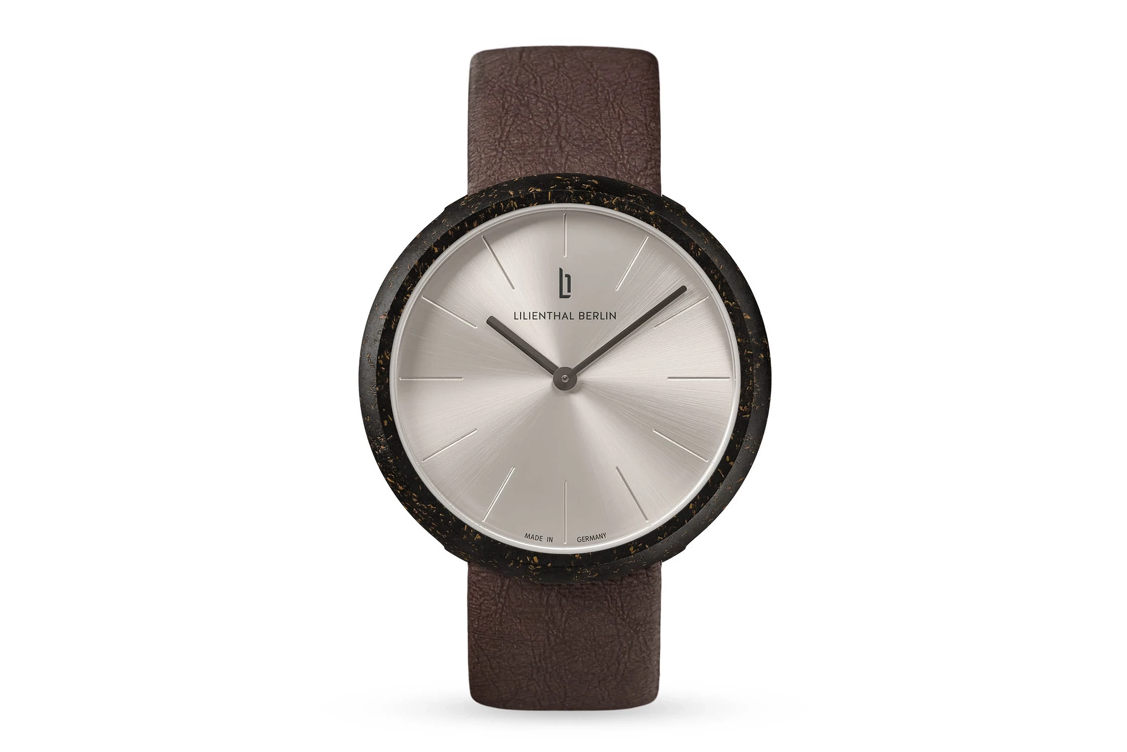 Lilienthal Berlin Coffee Watch Latte Brown Cork Strap | YOHO