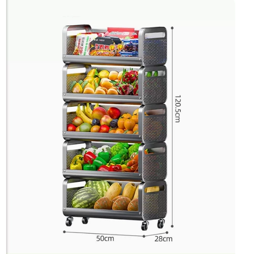 Dadadi Floor-standing multi-layer storage rack (304 stainless steel ...