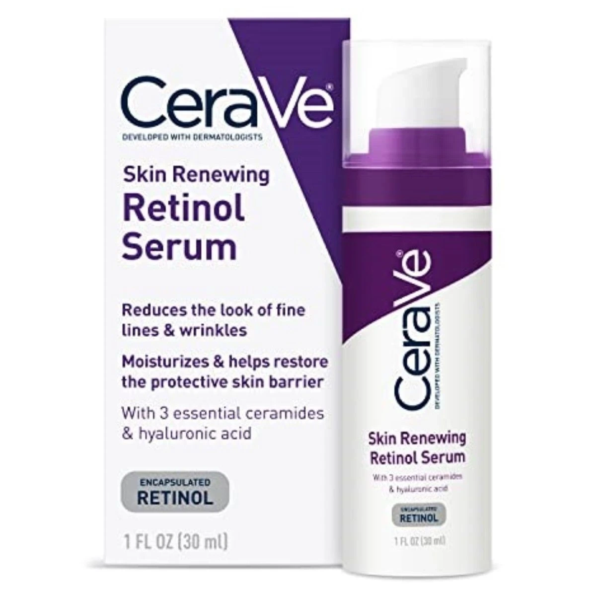 CeraVe 37316 Skin Renewing Retinol Serum 30ml Fine Lines And cerave-37316-skin-renewing-retinol-serum-30ml-fine-lines-and