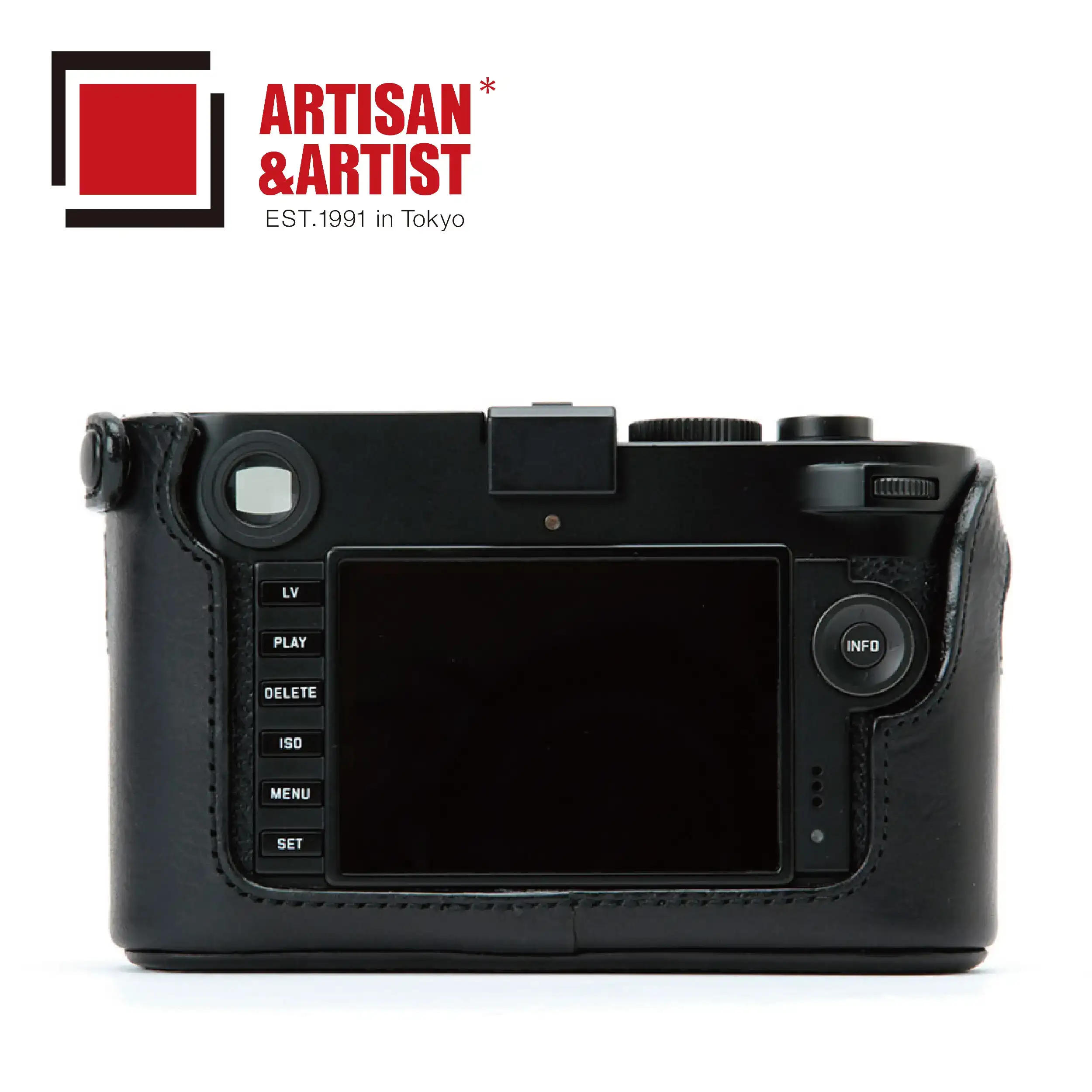 ARTISAN&ARTIST ライカQシリーズ用カメラケース LMB-Q123 LMB-Q123 Leica Body Case - Leica Q/Q2/Q3/Q3 43 Compatible Models