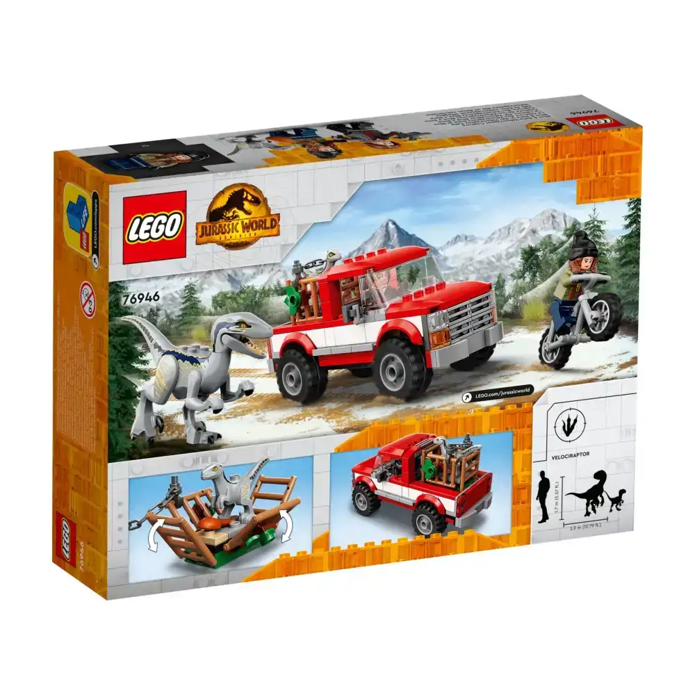 おちゃ　0811 LEGO ® LEGO® Jurassic World™ 76946 Blue & Beta Velociraptor
