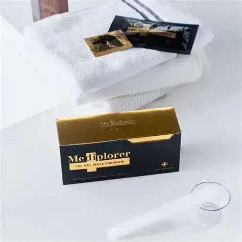 Masque Visage Gel CO2 Anti-âge Mediplorer Japon - Lot De 6 Packs, Neuf